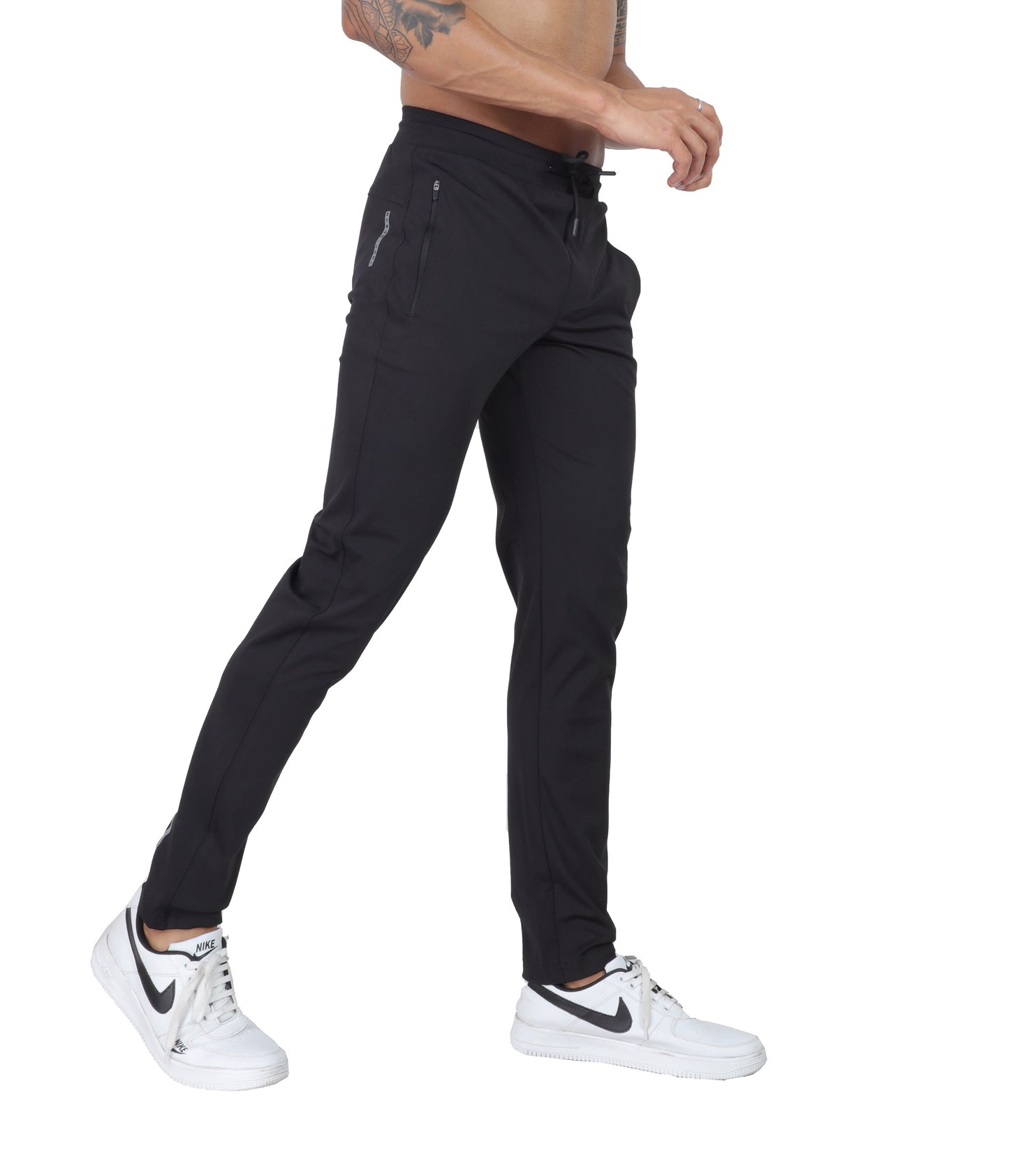 Men's Dynamic Quick Dry Lycra Sports Trackpant