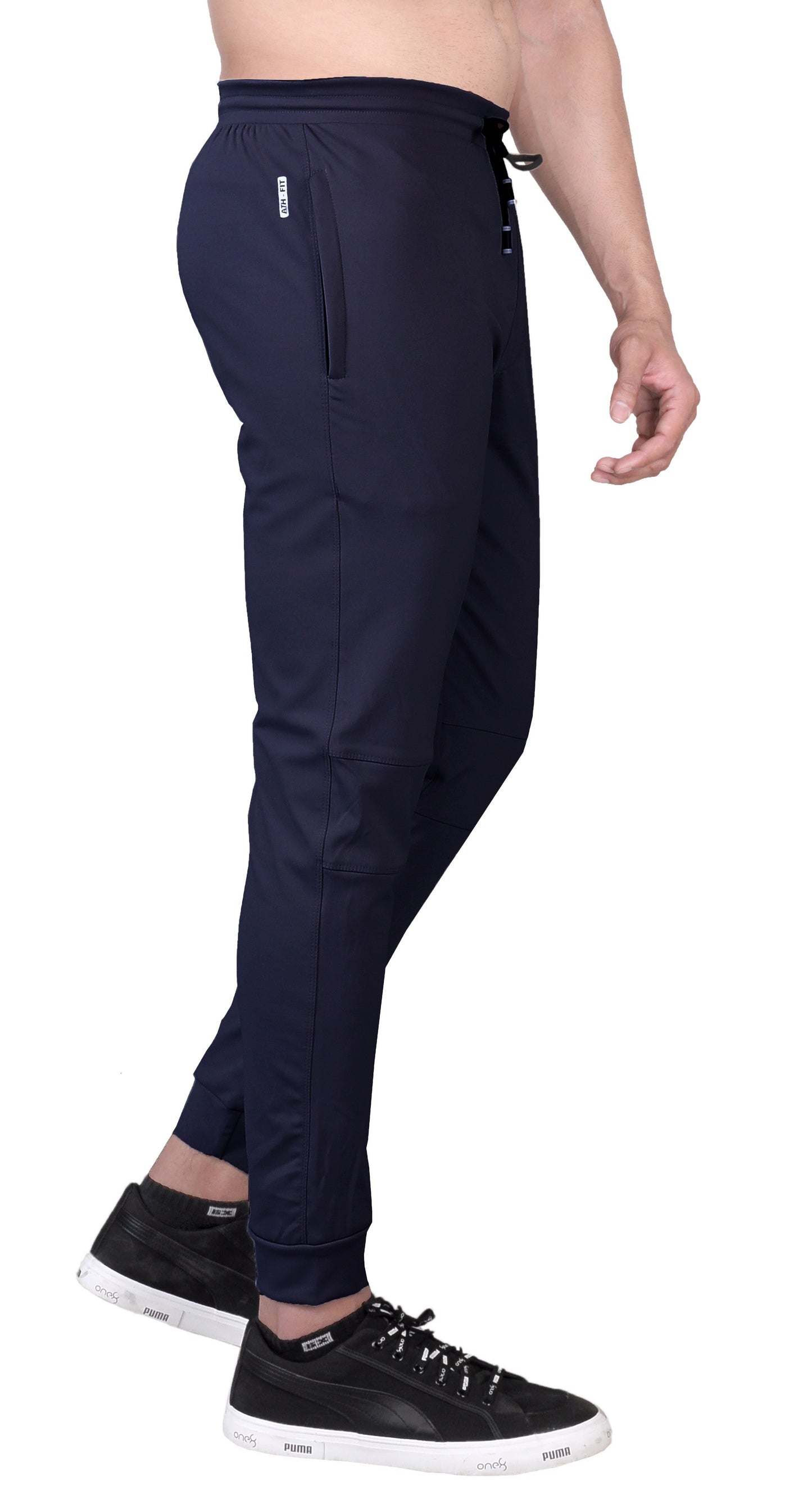 Men's 4 Way Stretch Lycra Sports Trackpants