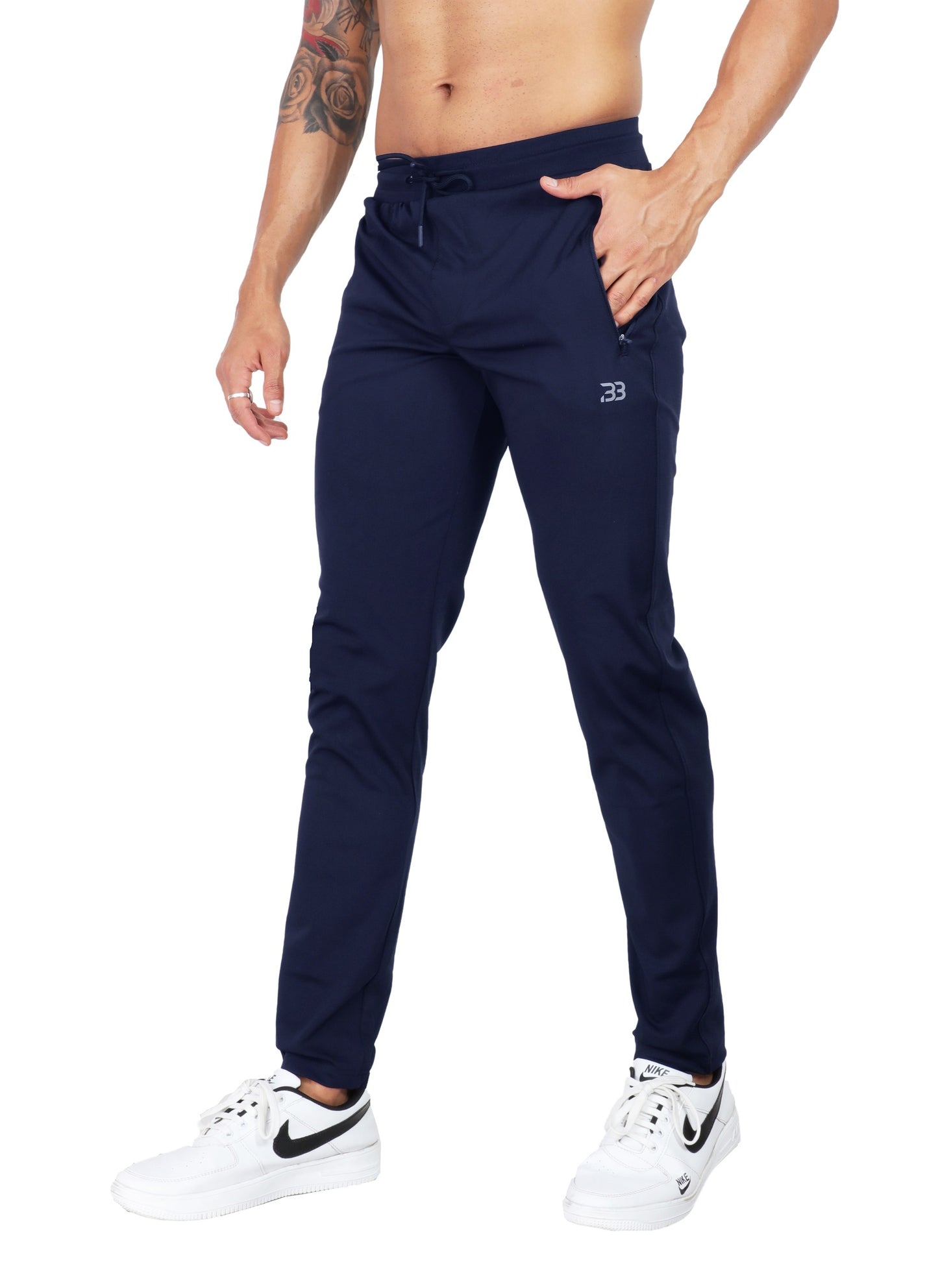 Men's Dynamic Quick Dry Lycra Sports Trackpant