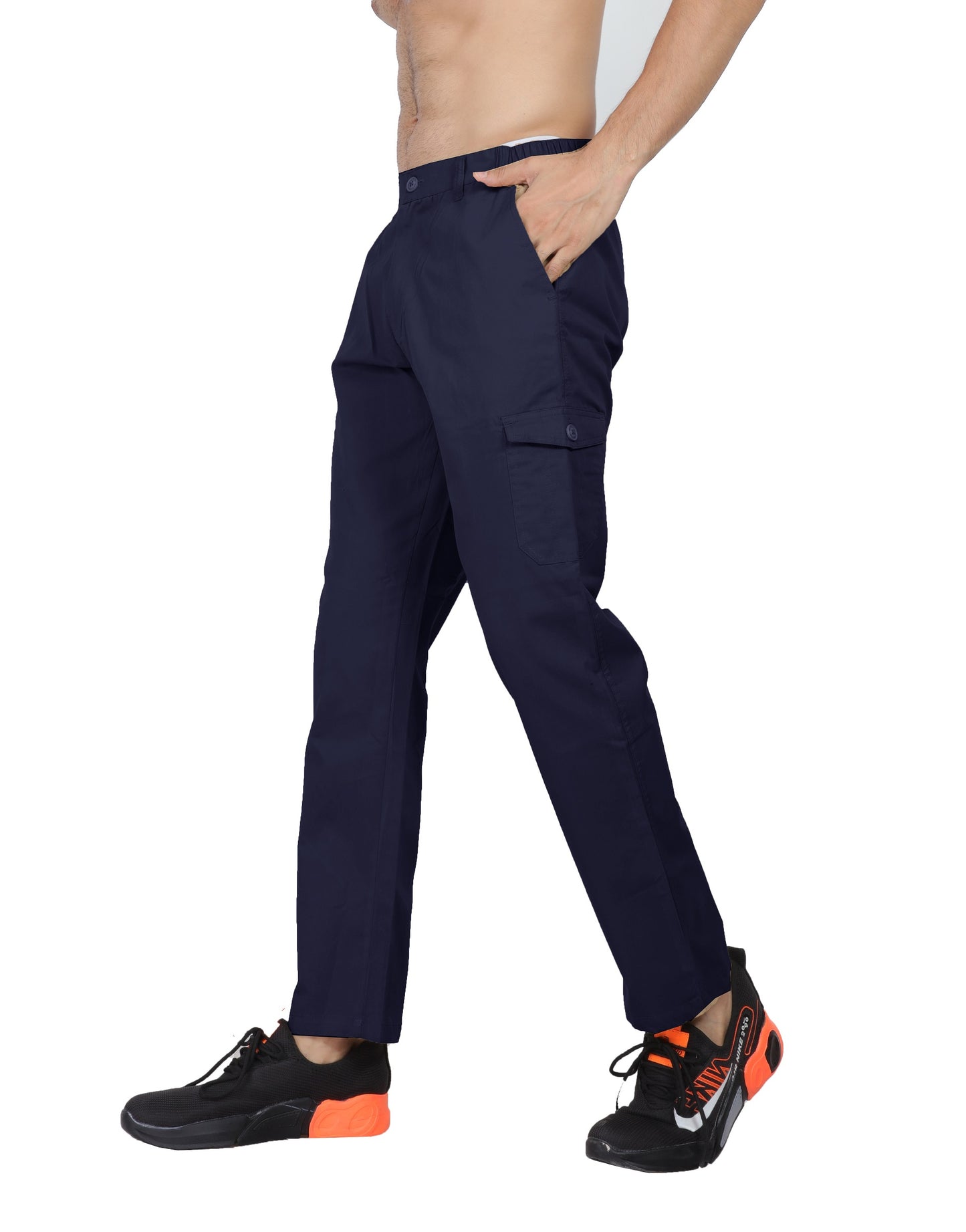 Mens Cotton Cargo Pant
