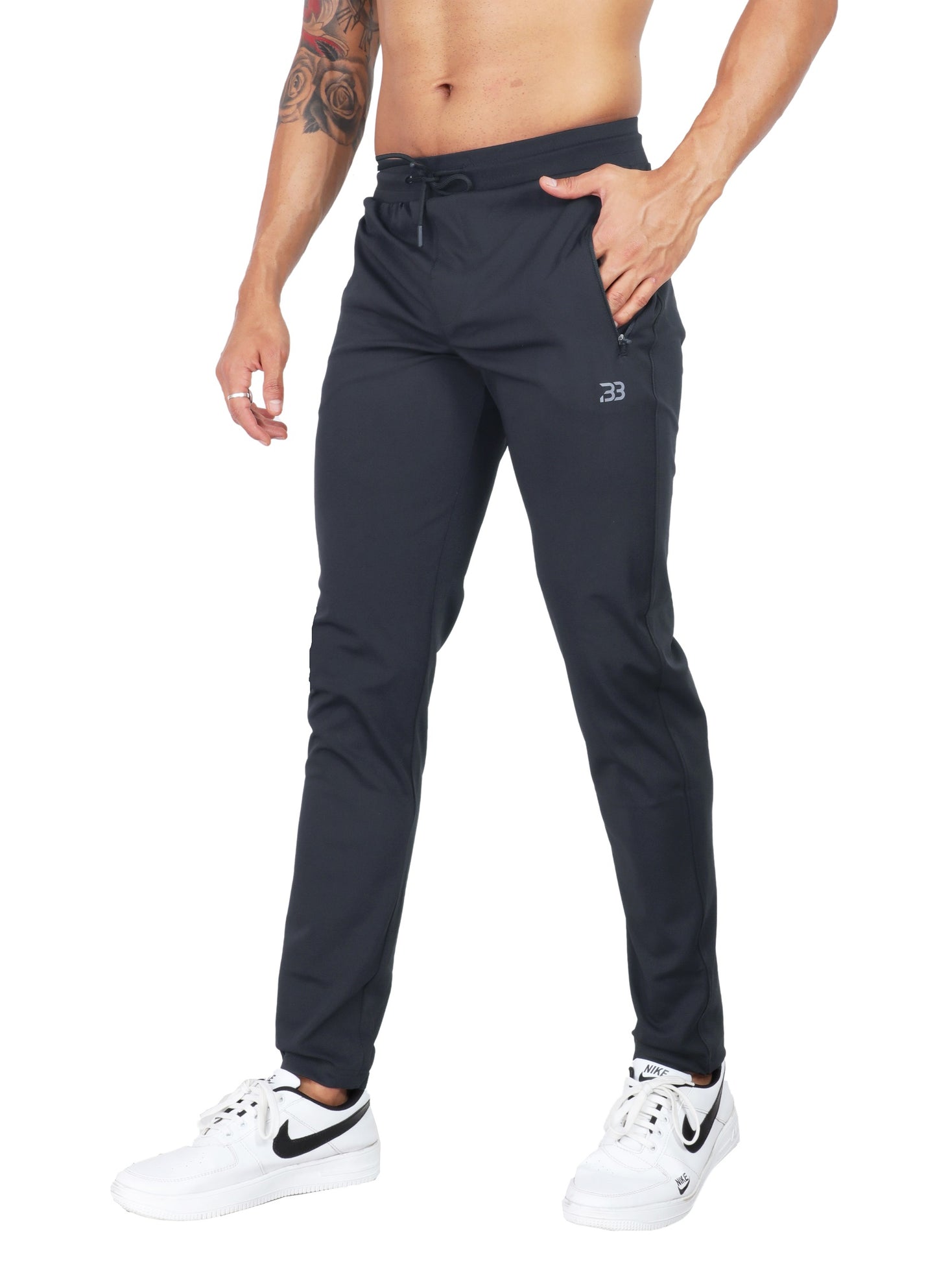 Men's Dynamic Quick Dry Lycra Sports Trackpant