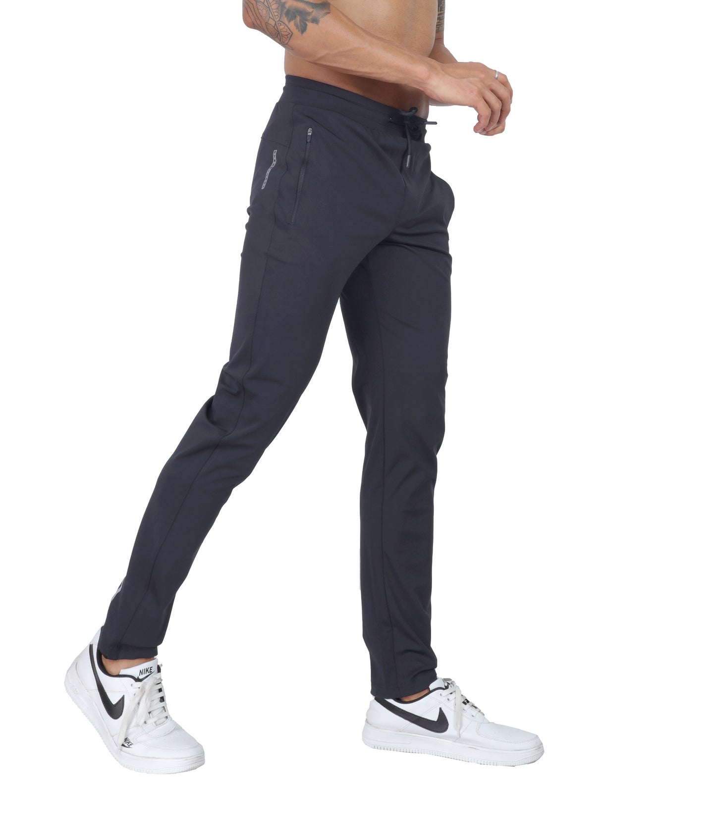 Men's Dynamic Quick Dry Lycra Sports Trackpant