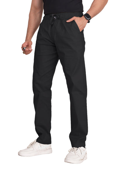Men's Solid Cotton Stretchable Lounge Pajama Pant Lower